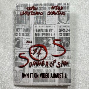 Vintage Summer of Sam Movie Promo Pin Spike Lee John Leguizamo Mira Sorvino 1999